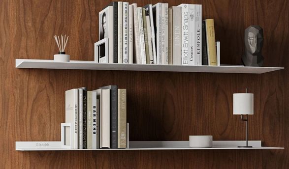Strackk Bookend - 22cm Deep Shelf