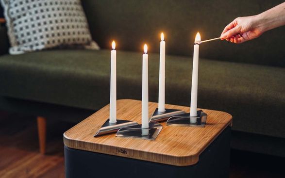 Hofats Square Candle Holder