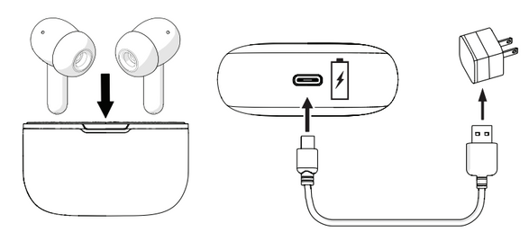 Kicker TW2 True Wireless Bluetooth® Earbuds