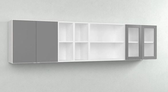 Trece Wall Shelf-Cabinet