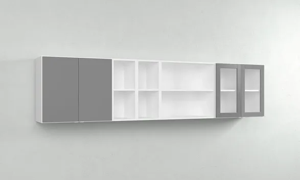 Trece Wall Shelf-Cabinet