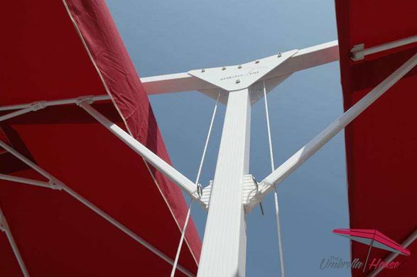Umbrella House Double Side Pole Umbrella