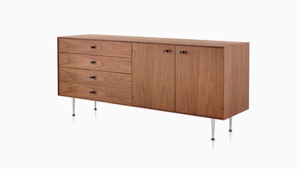 Hermanmiller Nelson Thin Edge Group Sideboard & Bedside Table