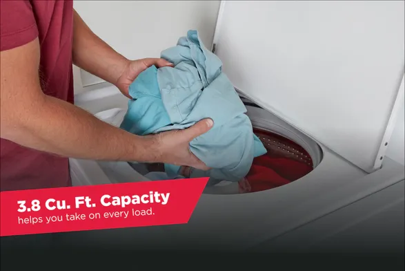 Amana  Large Capacity Top Load Washer with High-Efficiency Agitator Dryers