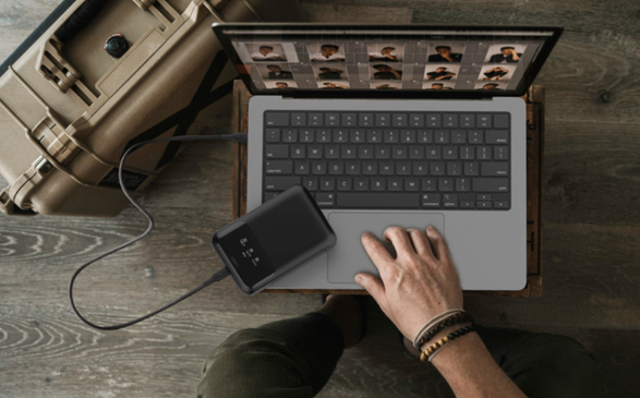 Belkin BoostCharge Pro 3-Port Laptop Power Bank 20K