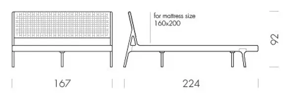 Gazzda Fawn Bed