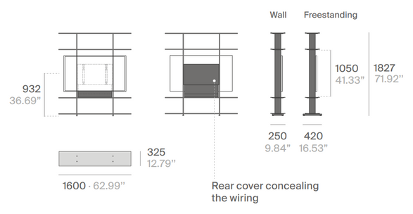 Systemtronic Wing TV Stand