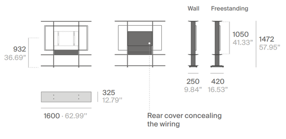 Systemtronic Wing TV Stand