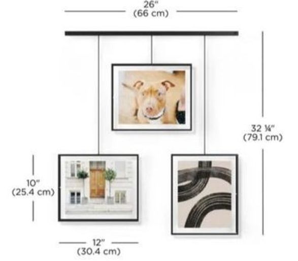 Umbra Exhibit 8x10 wall picture frames, set of 3