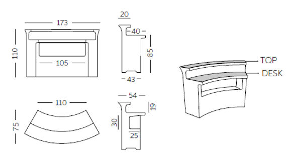 Slide Break Bar Counter