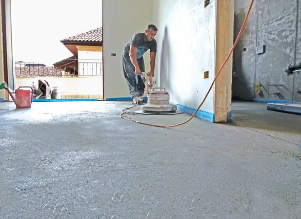 laterlite Paris 2.0: semi dry underfloor heating screed mortar