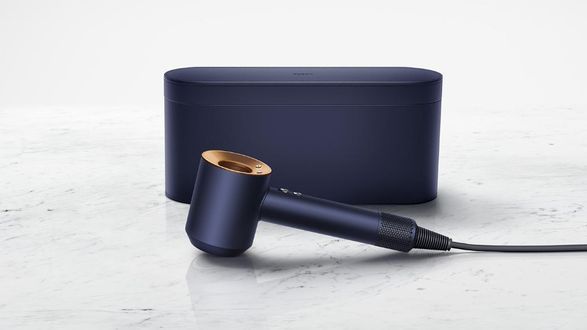 Dyson supersonic™ hair dryer (prussian blue/rich copper)