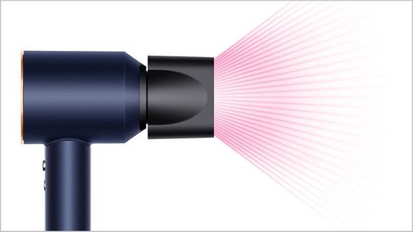 Dyson supersonic™ hair dryer (prussian blue/rich copper)