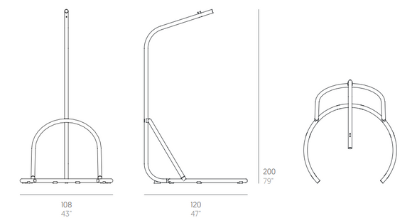 Gandiablasco Arena Swing Outdoor Swing Seats