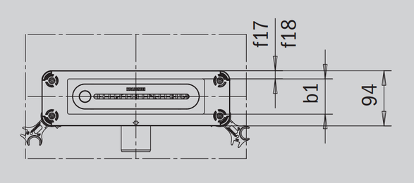 Kaldewei Flowpoint Zero Mod.2410 Shower Channel