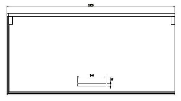 Crosswater Asura Hinged Shower Door