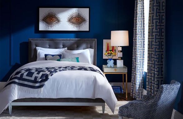 Jonathan Adler Eyes Beaded Art