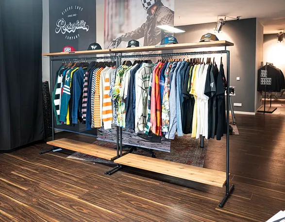 Noodles Coat Rack 2 Wood