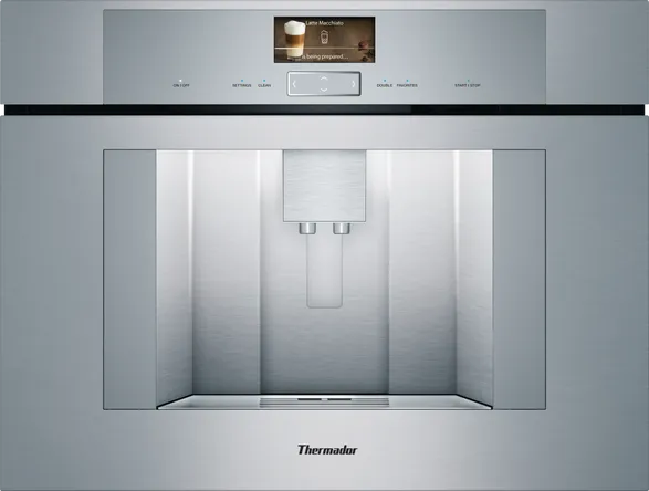 Thermador Built-in Coffee Machine Stainless Steel, Plumbed