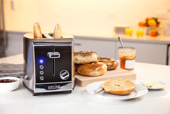Krupsusa 2 Slice Stainless Steel Toaster KH732D50