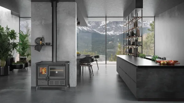 Nordica Extraflame Gardenia Xxl Steel Stoves