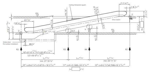 Schindler 9500 Inclined Moving Walk