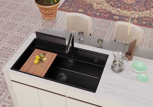 Foster Sink Galante Black Fumè