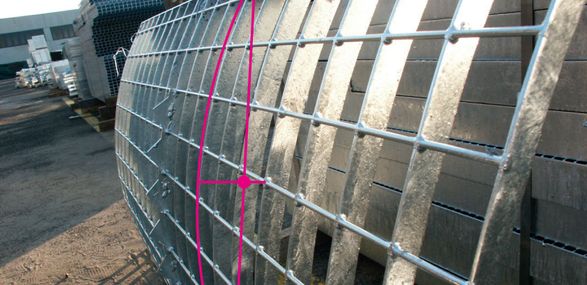 Baldassar Electro-Welded Stainless Steel Grating Reinforced Steel