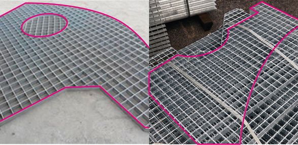Baldassar Electro-Welded Stainless Steel Grating Reinforced Steel