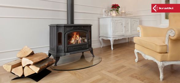 kratki Wood burning cast iron stove KRATKI K9 Ø 150 10 kW