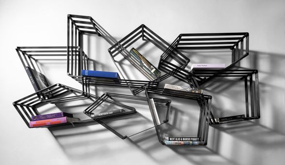 Henge Tangram Wall Shelf & Bookcase