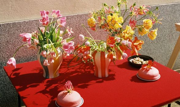 Hay Sobremesa Stripe Vase