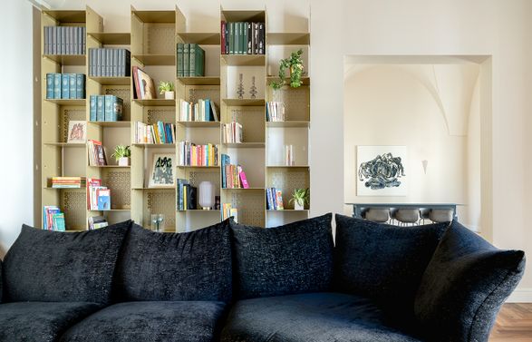 Officine Tamborrino Before Bookcases