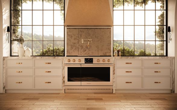 Monogram Monogram 48" Custom Brass Hood ZVC48DTB1