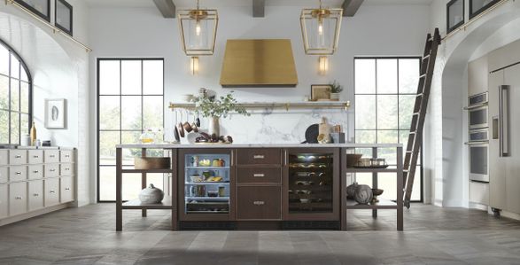 Monogram Monogram 48" Custom Brass Hood ZVC48DTB1