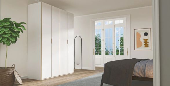 Radis Noble 4 Doors Wardrobe