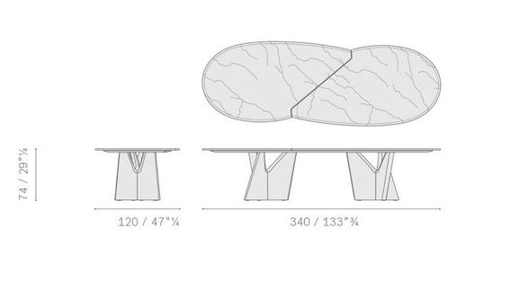Poltronafrau Infinitamente 2.0 Table