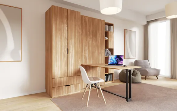 Radis Noble 2 Doors Wardrobe