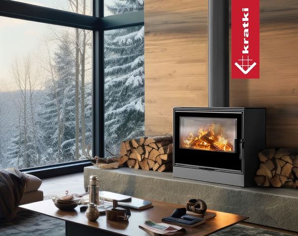 kratki Wood Burning Steel Stove Kratki Kari 80 Ø 180 12 Kw Self Closing Door