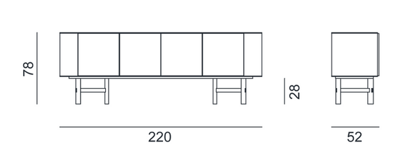 Gervasoni Daen Sideboard