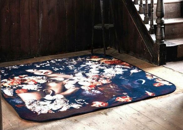 Mineheart Rose Garden Rug