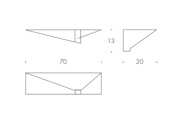 TONINCASA Albatros Shelves