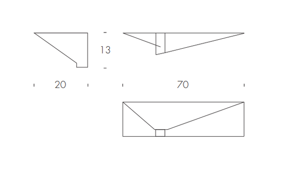 TONINCASA Albatros Shelves