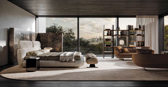Minotti Libra Bed