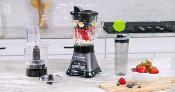 Hamilton Beach 3-in-1 Blender And Food Processor