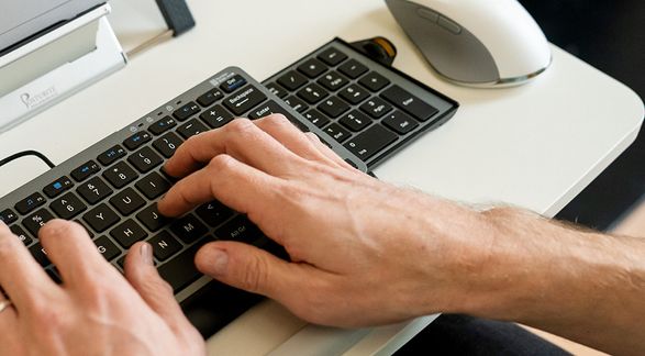 Posturite Number Slide Compact Keyboard