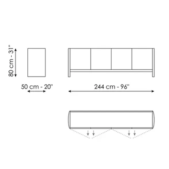 Bonaldo Alicanto Sideboards