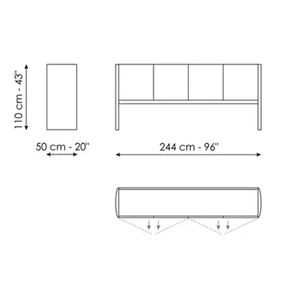 Bonaldo Alicanto Sideboards