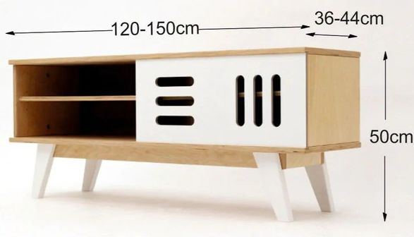 Radis Tv-stand Huh With Sliding Doors