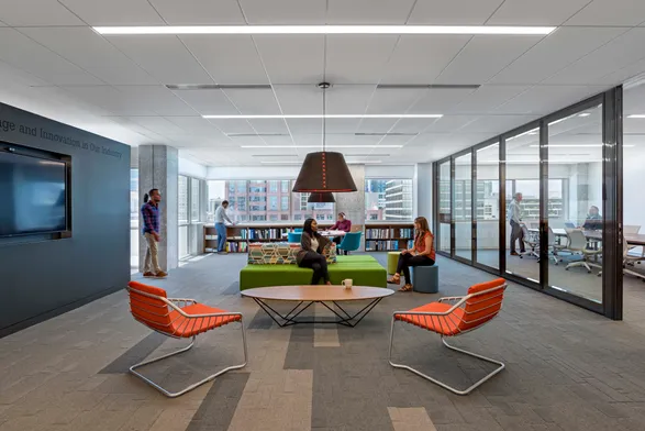 Modernfold Acousti-clear® Movable Glass Wall Systems